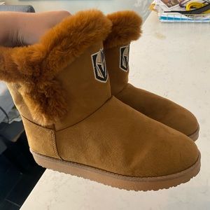 Brown Golden Knights Boots